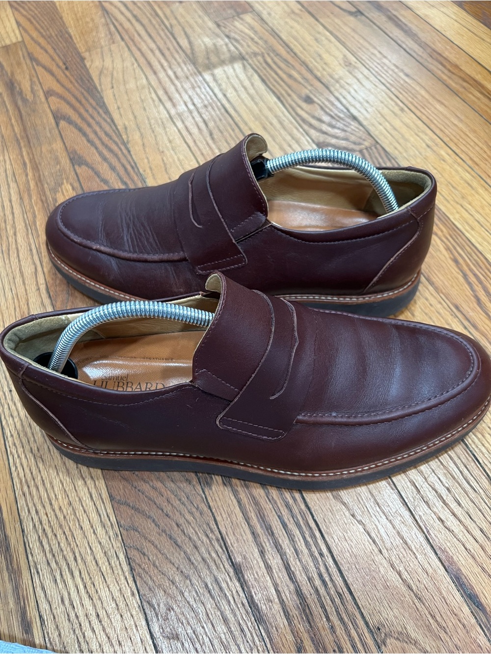 Samuel Hubard leather loafers size 10 - Picture 11 of 11